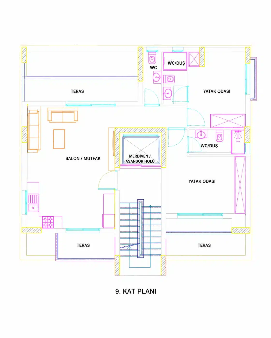 ChatGPT Image 2 Tem 2026 09_25_45 Yenişehir Lefkoşa’da Satılık 2+1 Daireler ve Penthouse Daire